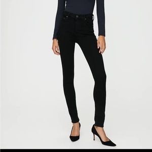 Citizens of Humanity Rocket high rise skinny jeans, black, size 24